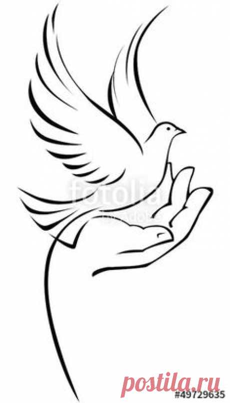 #PeaceDove on hand: love, peace, release, #freedom    Download $1