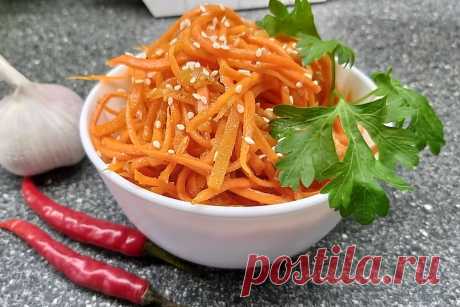 Морковь по корейски очень простой и вкусный рецепт Точно как у корейцев на рынке | Мамина Кухня у Алины | Дзен