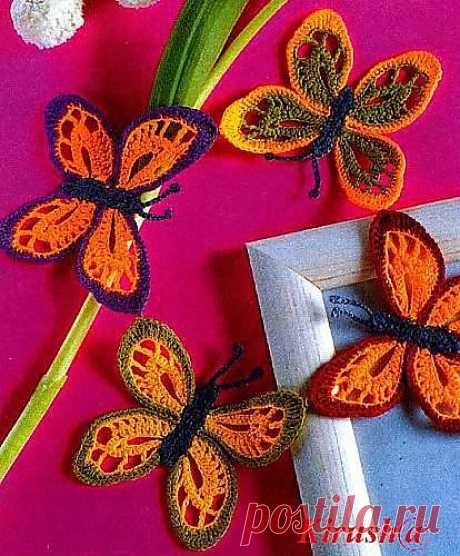 crochet butterfly - אירית שלף - Веб-альбомы Picasa