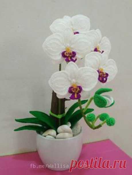 crochet flower arrangement | Floral Arrangements and Crocheted Flowers: February 2011