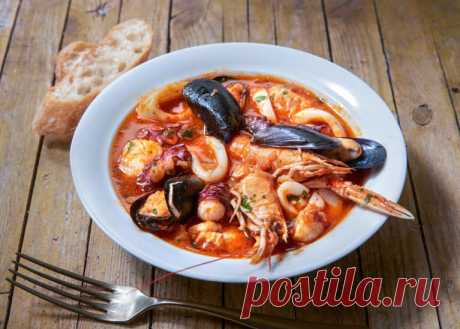 Рецепт знаменитого ливорнского супа Сacciucco (Качукко) | Итальянские сказки для взрослых | Дзен