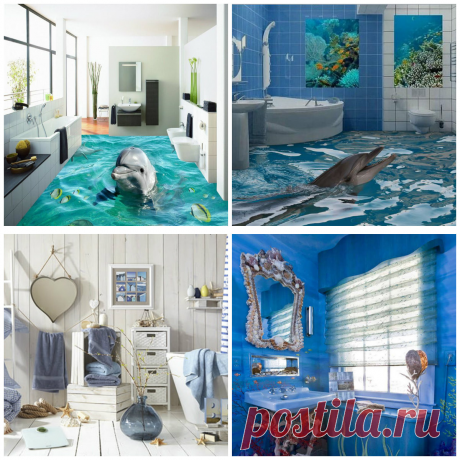 Ocean themed bathroom: trendy mandatory elements of ocean bathroom