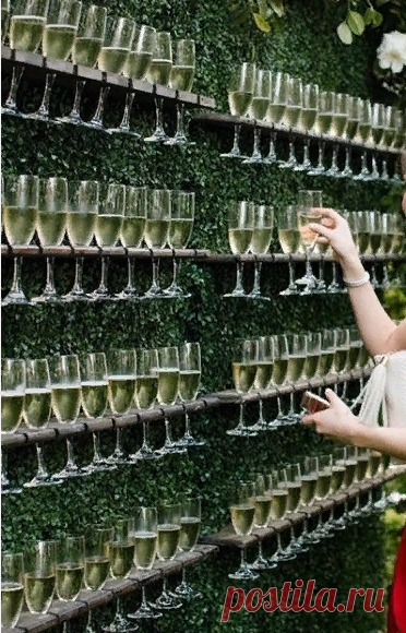 You & Your Wedding в Instagram: «Love this idea! A wine hedge #Repost from @weddingforward. . Photo by @monsoleilweddings @erinmccall_ Planning by @thegracefulhost Decor by…»