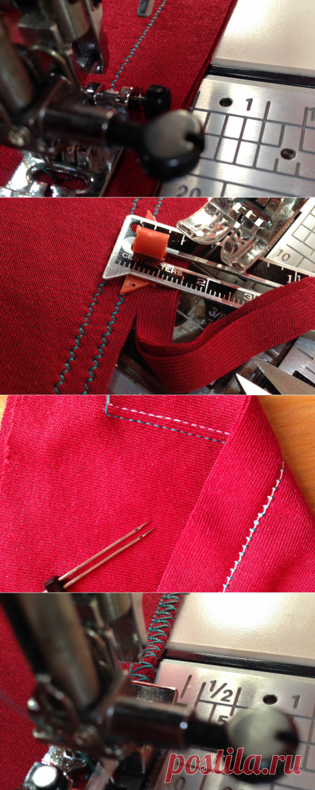 Как шить трикотаж на швейной машинке: 5 способов / Мастер-классы / Burdastyle