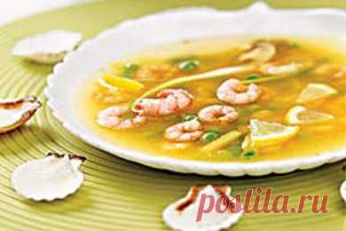 Суп из цветной капусты с кальмарами или креветками - рецепт с фотографиями - Patee. Рецепты