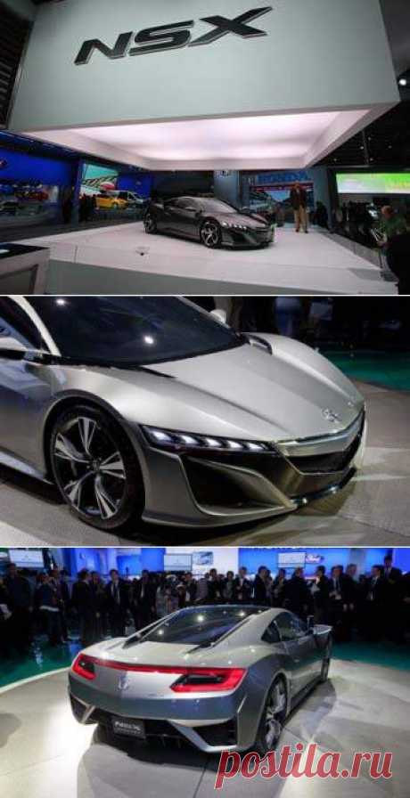 Honda Acura NSX. Цена, технические характеристики. Acura NSX Concept