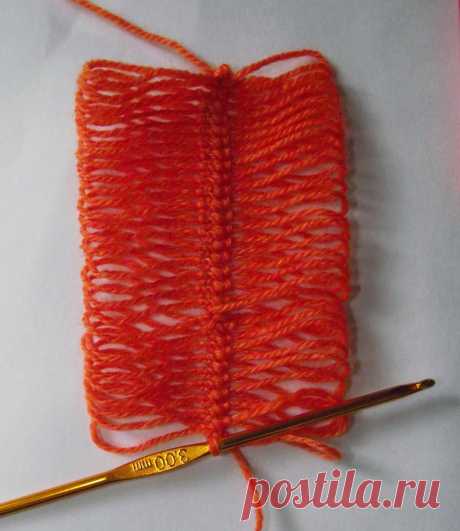 tru-knitting: Вязание на вилке: ракушка и круглый мотив