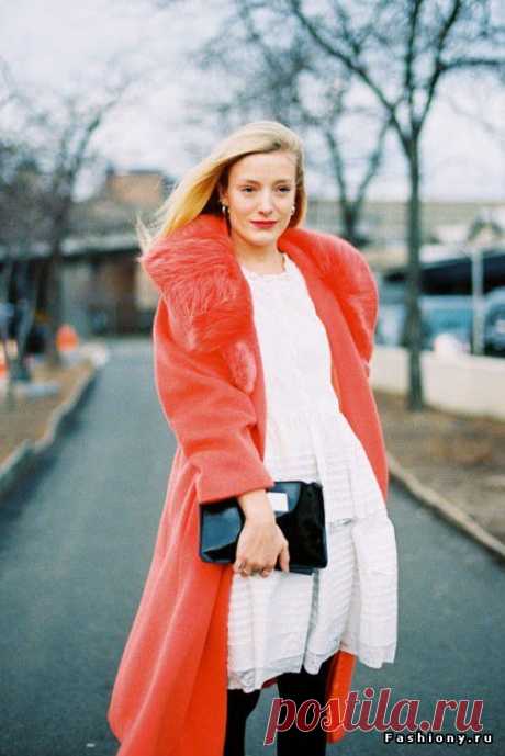 Уличная мода: пальто | Мода