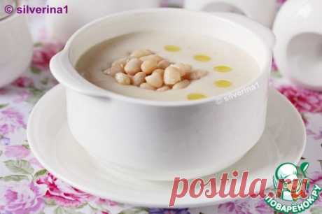 Суп-пюре из белой фасоли - кулинарный рецепт