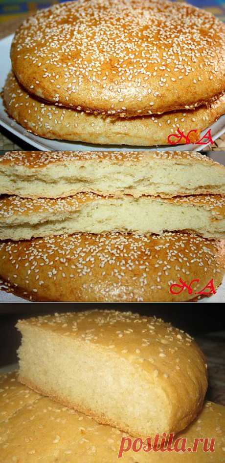 Тунисский хлеб на манке и оливковом масле. : Хлеб, батоны, багеты, чиабатта