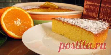 Узнайте, как приготовить простой и нежный апельсиновый пирог в духовке с приятным цитрусовым ароматом к чаю, который порадует близких.