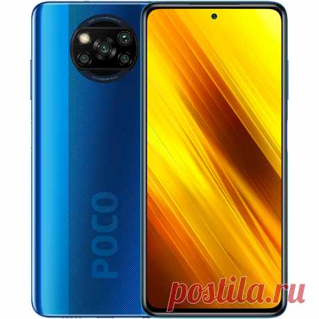 Смартфон POCO X3 NFC (Cobalt Blue)