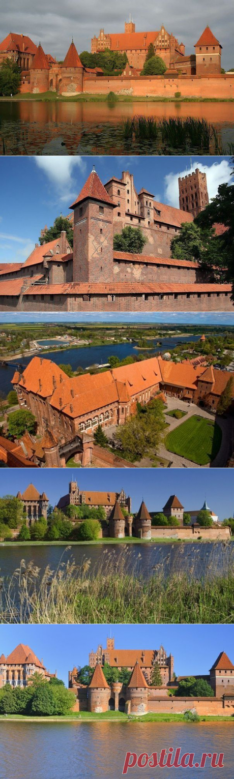 Замок Тевтонского Ордена в городе Мальборк, Польша | WorldCity
