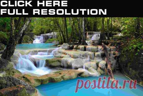 Wallpapers Forests Waterfalls Stones Thailand Nature, free desktop photo 351843