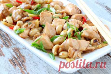 Азиатская кухня: курица по рецепту Гунбао — Фактор Вкуса