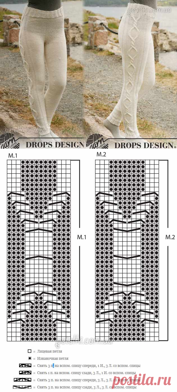 Схемы брюк крючком