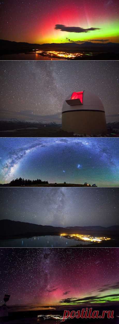 (+1) тема - Чистое ночное небо над озером Текапо | Наука и техника