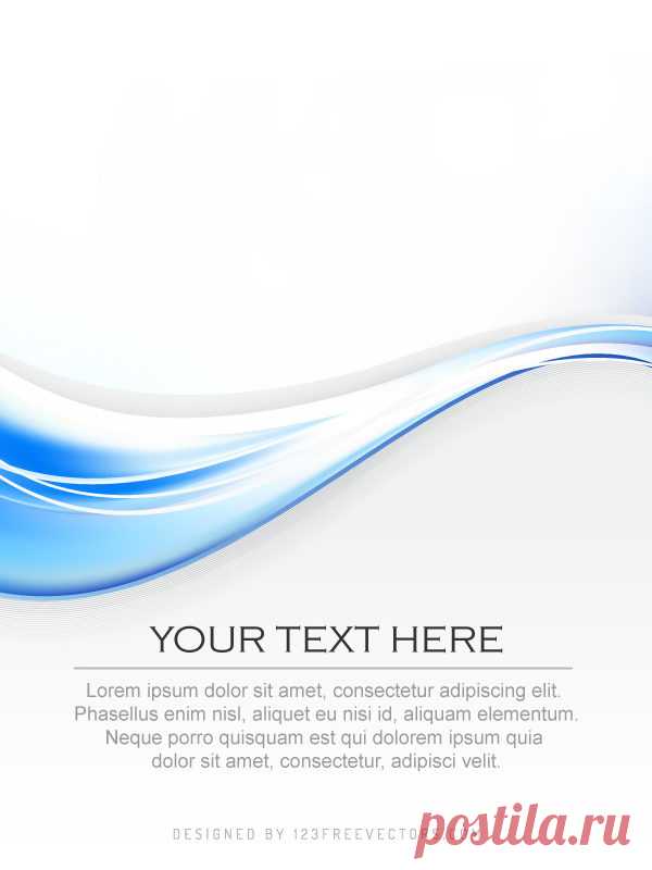 Abstract Cobalt Blue Background Graphic Design Template | 123Freevectors