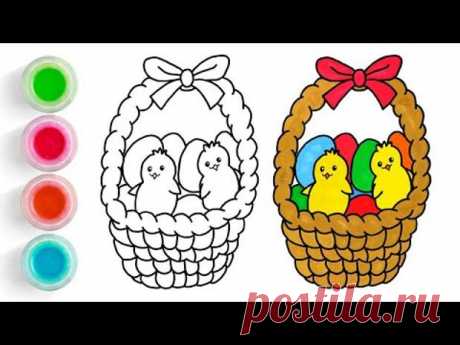 Пасхальная корзина l Как нарисовать пасхальные яйца l Открытка на Пасху
Всем привет! В этом видео мы покажем вам, как рисуется пасхальная корзина....
Читай пост далее на сайте. Жми ⏫ссылку выше