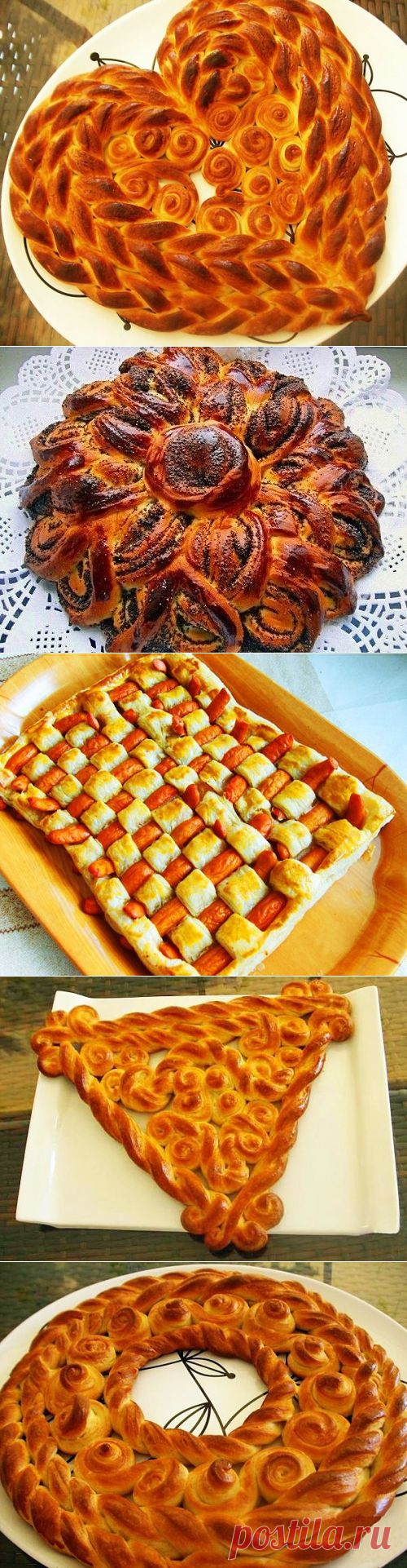 Как красиво разделать тесто: пироги, пирожки, булочки и плетёнки | Полезные советы