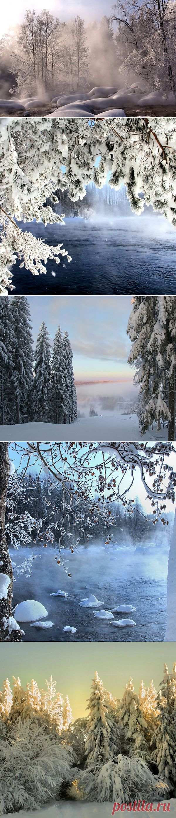 &raquo; Зимние пейзажи 
Красавица-зима в фотообъективе финского фотографа Kari Liimatainen.