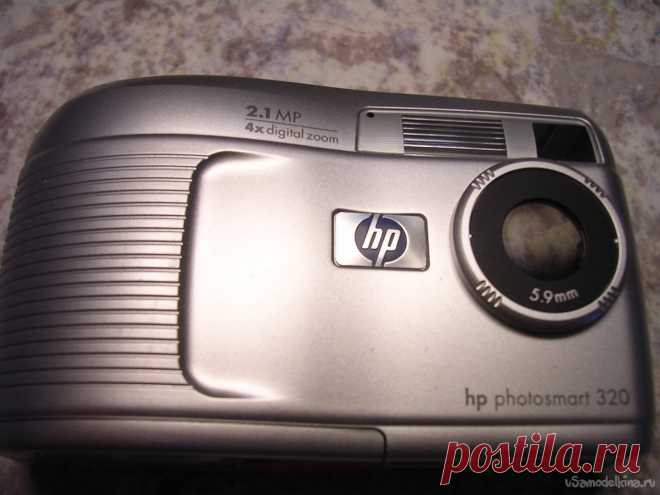 Замена дисплея на простеньком фотоаппарате  Hewlett-Packard HP 320 Пришел в ремонт достаточно простенький фотоаппарат Hewlett-Packard HP 320 с поврежденным дисплеем. Фирма Hewlett-Packard является практически образцом 