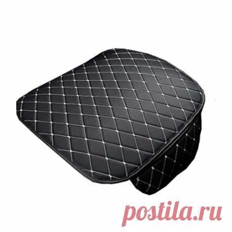 Univeral car seat cover car non-slip pu leather cushion with storage bag Sale - Banggood.com
