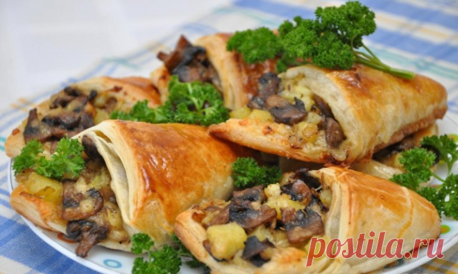 ​Грибные кулечки
