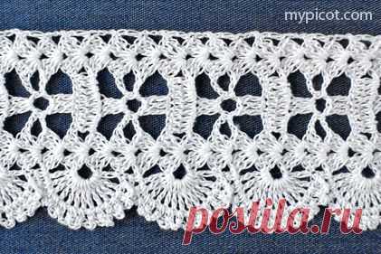 MyPicot HOME WORK Free Pattern h018.pdf (Downloaded - SLT) Crochet patterns from "HOME WORK", ROSE PUBLISHING CO. (LTD.), 1881 "Three Chain Lace No. 37"  |  Pinterest: инструмент для поиска и хранения интересных идей