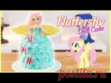 Fluttershy Doll Cake - My Little Pony Equestria Girls - Tan Dulce