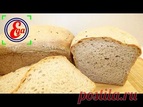 Домашний ржано-пшеничный хлеб на дрожжах