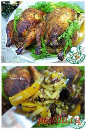 Фаршированные цыплята-корнишоны - кулинарный рецепт
