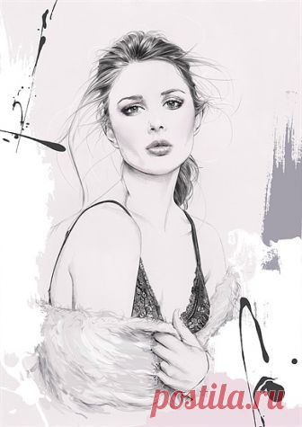 Kelly Smith - Fashion, Beauty, Pencil and Graphic Design Illustrator