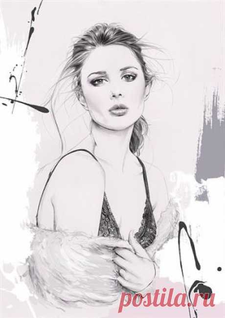 Kelly Smith - Fashion, Beauty, Pencil and Graphic Design Illustrator