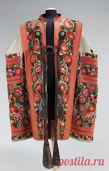 Чудеса традиционной вышивки. Венгерский мужской костюм XIX века  / Путь моды