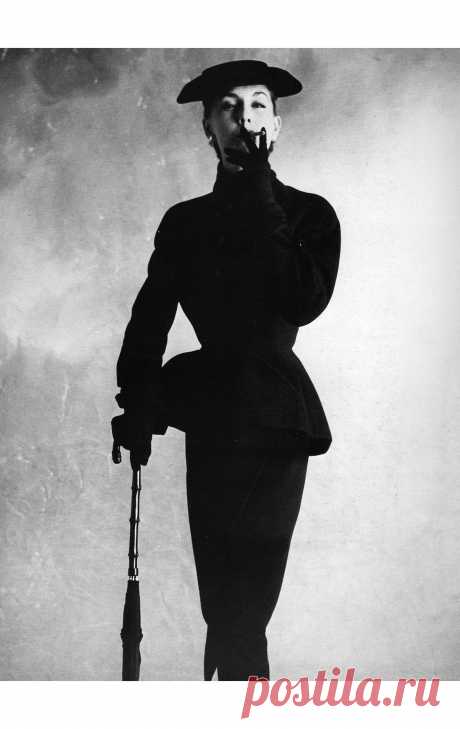 Dior Black Suit (Tania), Paris 1950

© Irving Penn