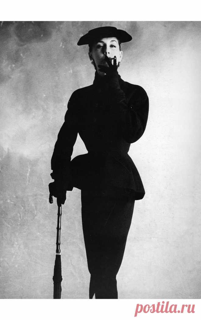 Dior Black Suit (Tania), Paris 1950

© Irving Penn