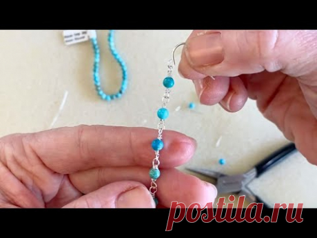 How to Make the Gemstone Boutique Earrings