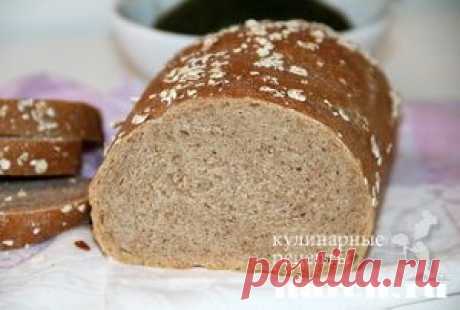 Пшенично-ржаной цельнозерновой хлеб | Харч.ру - рецепты для любителей вкусно поесть