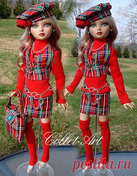 2012 ELLOWYNE WILDE PRUDENCE MOODY IMPERIUM PARK OOAK OUTFIT &quot;IT'S BEGINNING TO LOOK A LOT LIKE CHRISTMAS&quot; BY COLLET-ART | Flickr - Photo Sharing!