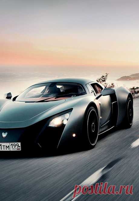 Marussia B2 - вторая модель первого российского суперкара.