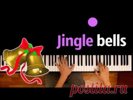 🔔 🎄 Jingle Bells (Рождественская песня - колядка) ● караоке | PIANO_KARAOKE ● ᴴᴰ + НОТЫ & MIDI