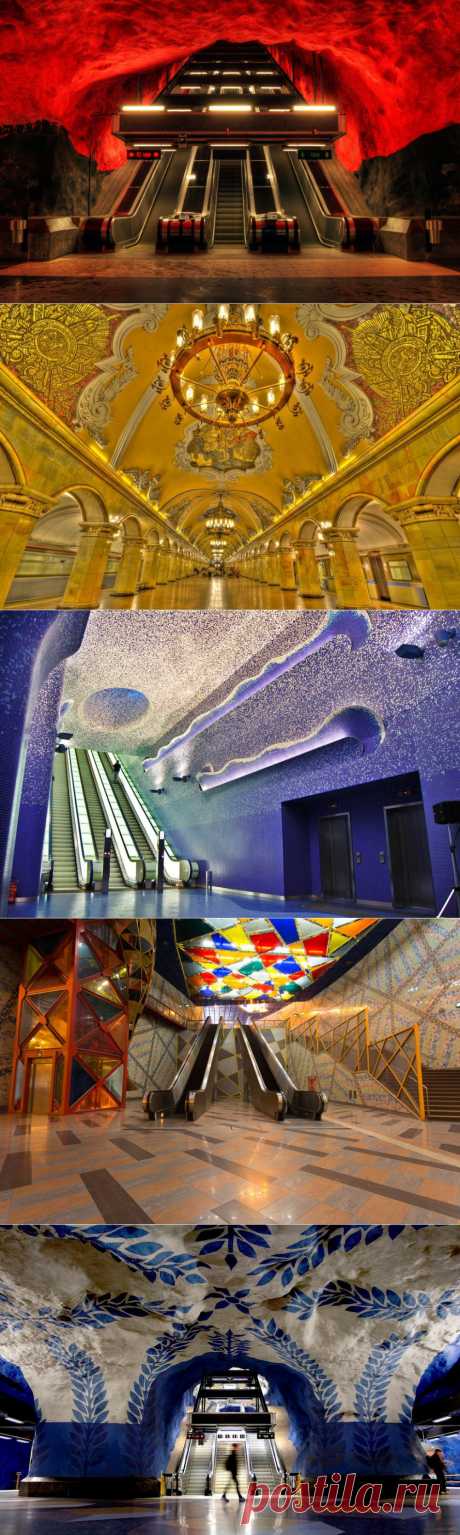 25 станций метро, которые переворачивают представление о подземке / Surfingbird - все, что интересно тебе