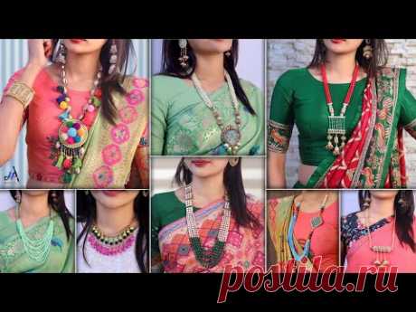 Fancy Style Girls - Necklace Design DIY - For Croptops & Sarees