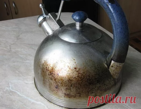 Как быстро очистить чайник от многолетнего жира и нагара. | Роскошная Усадьба | Яндекс Дзен