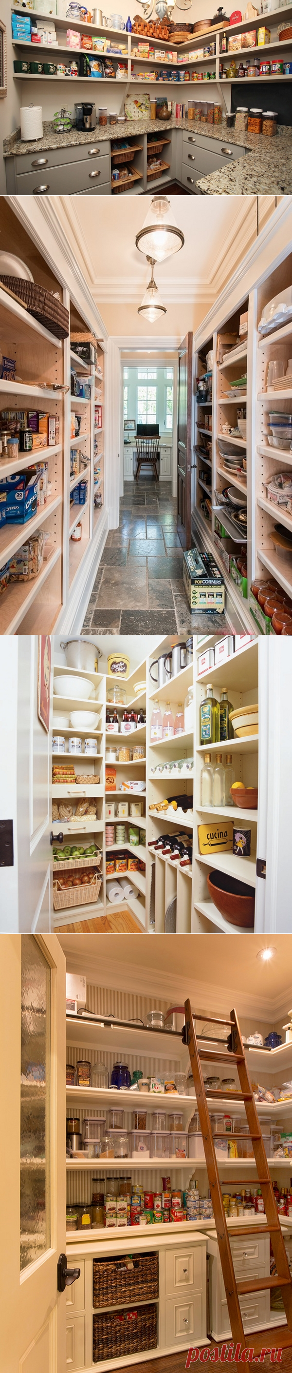 Шкафы для хранения – 25 идей для хорошо организованной кухни