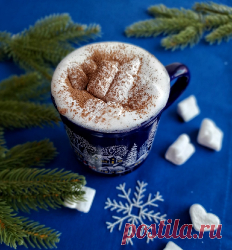 Рождественский напиток – горячее какао с корицей и сгущёнкой - рецепт автора Марина Старший Амбассадор Овкусе.ру