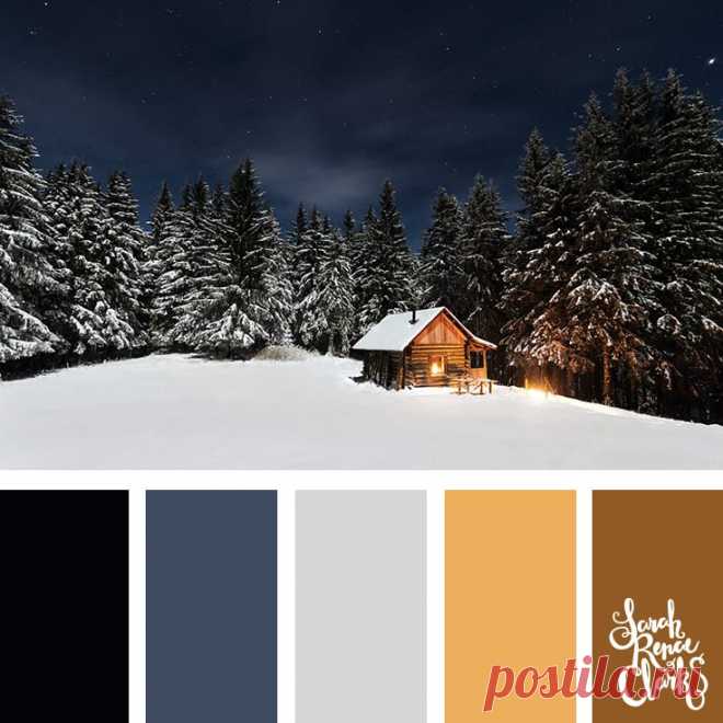 25 Winter Color Palettes | Inspiring color schemes by Sarah Renae Clark