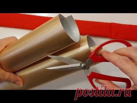 КРАСОТА из СТАРЫХ ЗОЛОТЫХ ОБОЕВ своими руками!diy подарки и поделки для мужчин своими руками/идеи...