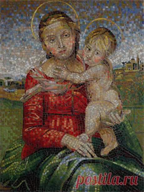 Madonna Looking for Rafael...    I welcome on my web page www.mosaic.com.pl